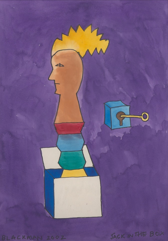 Jack in the Box by Charles Blackman