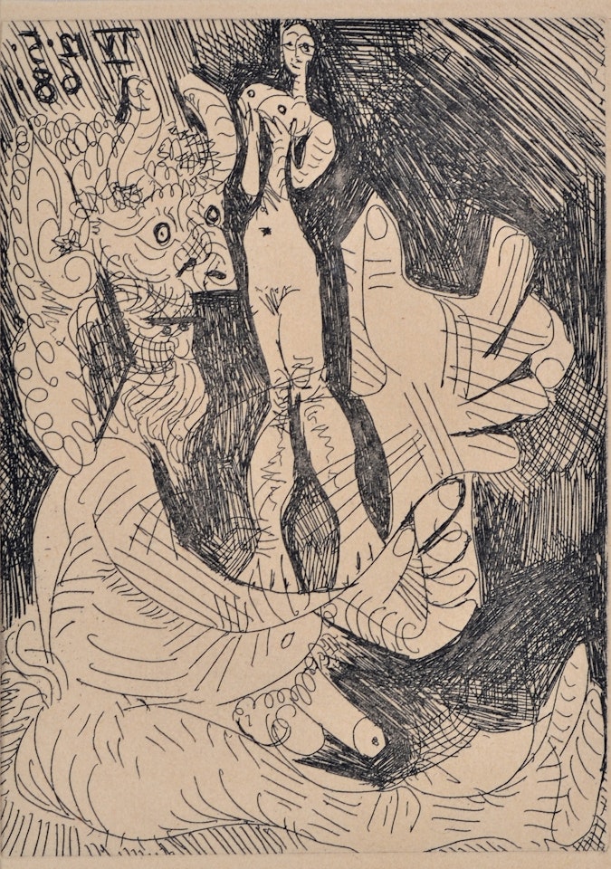Illustration for La Celestine by Pablo Picasso