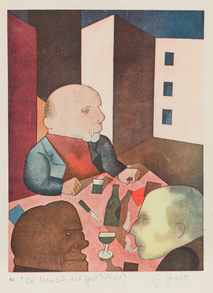 Ecce Homo  by George Grosz