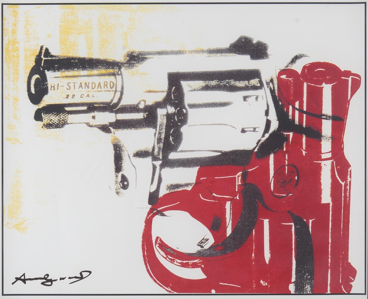 Gun by Andy Warhol