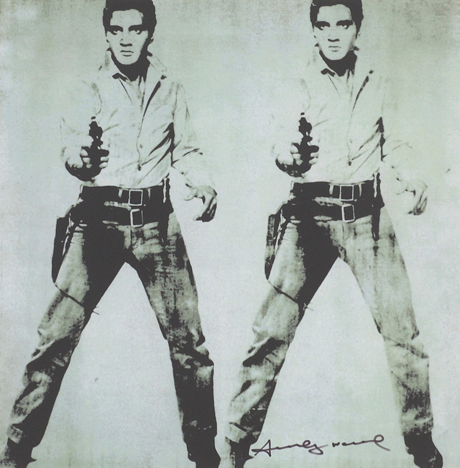 Double Elvis 1963 by Andy Warhol
