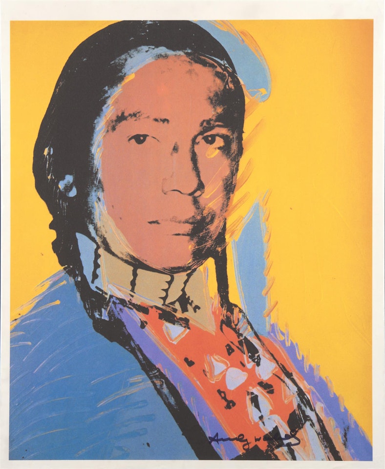 Russell Means by Andy Warhol