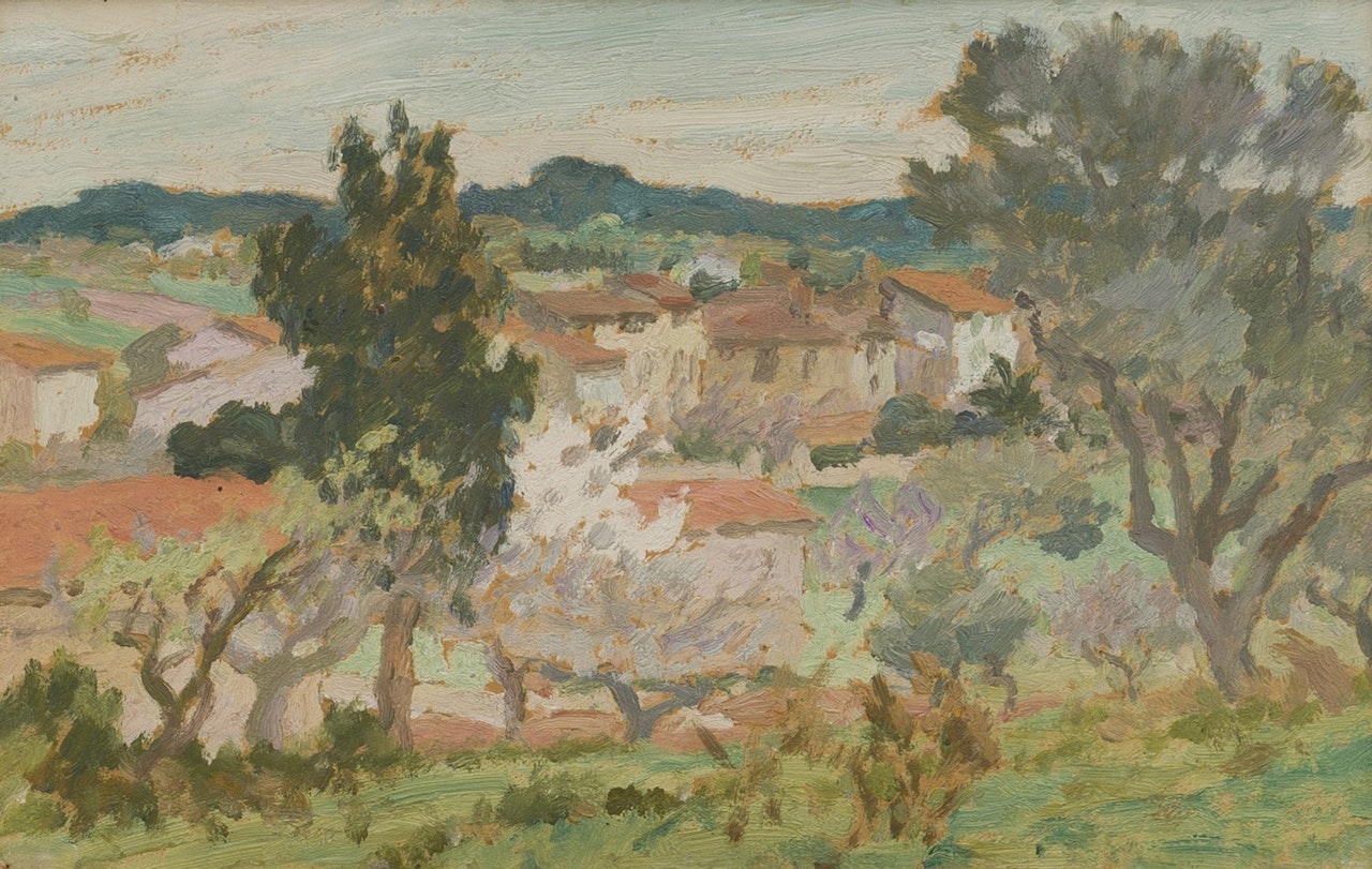 Sanary Sketch I by Rupert Charles Wulsten Bunny