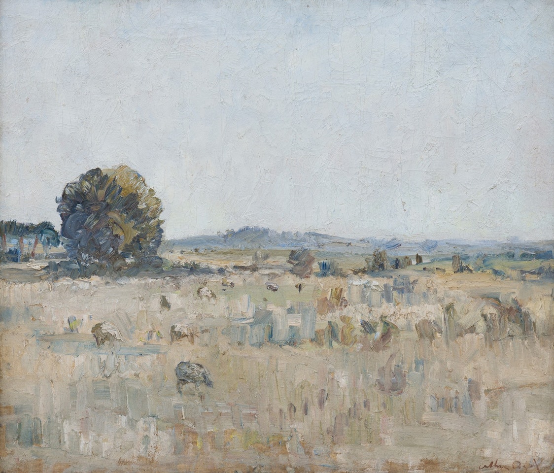 Sheep Grazing 1938 by Arthur Merric Bloomfield Boyd