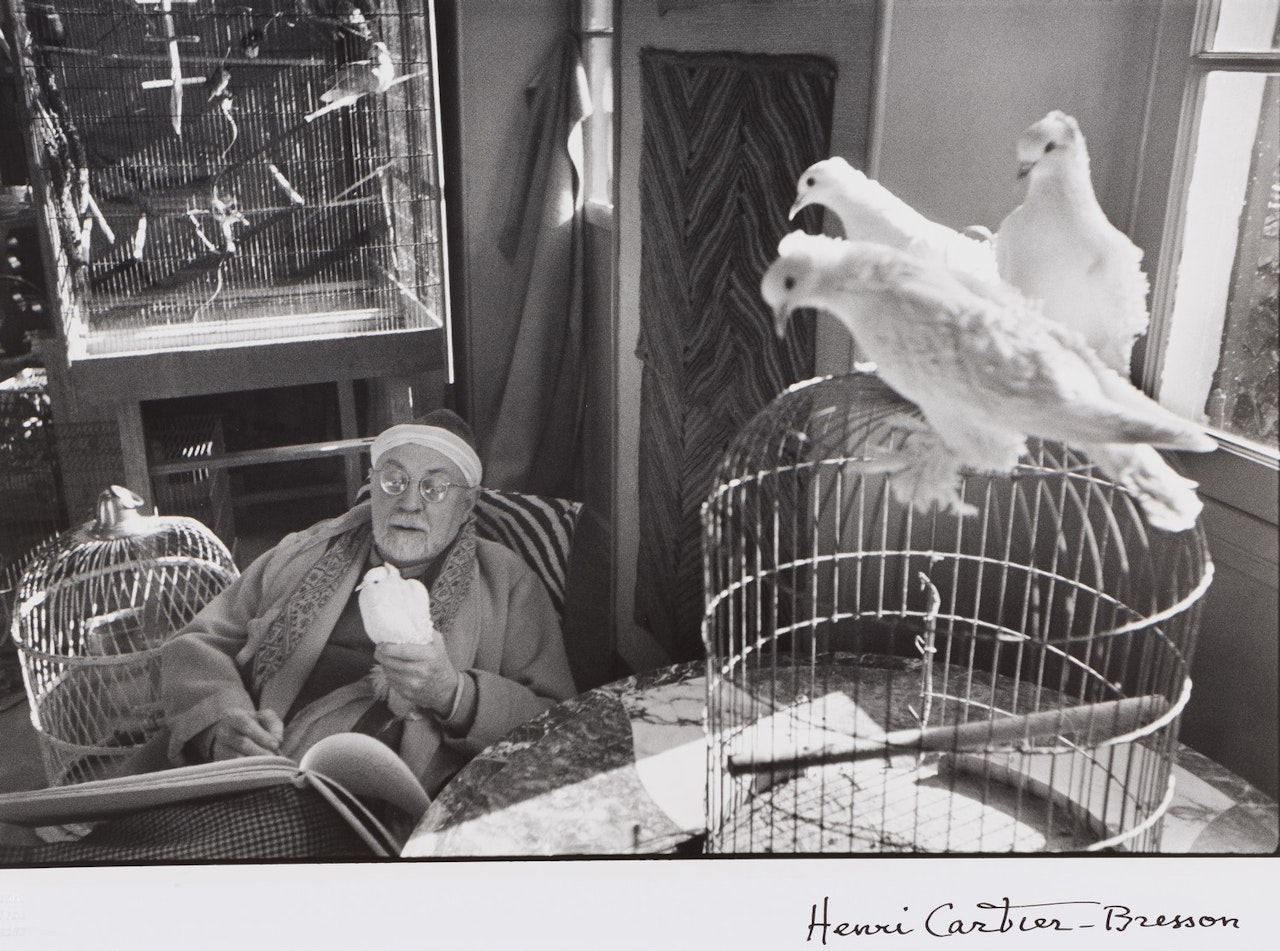 Henri Matisse, Vence, France 1944 by Henri Cartier-Bresson