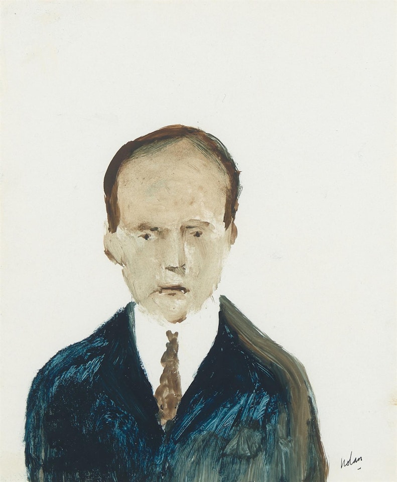 Untitled (Man in Jacket and Tie) by Sidney Nolan