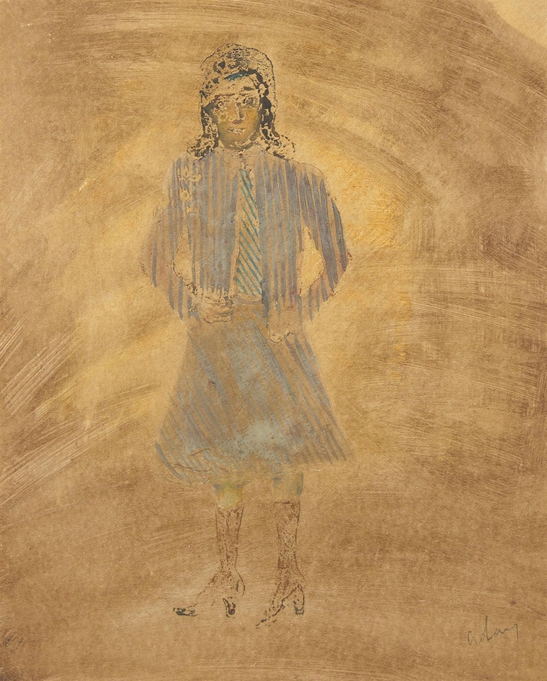 Schoolgirl by Sidney Nolan