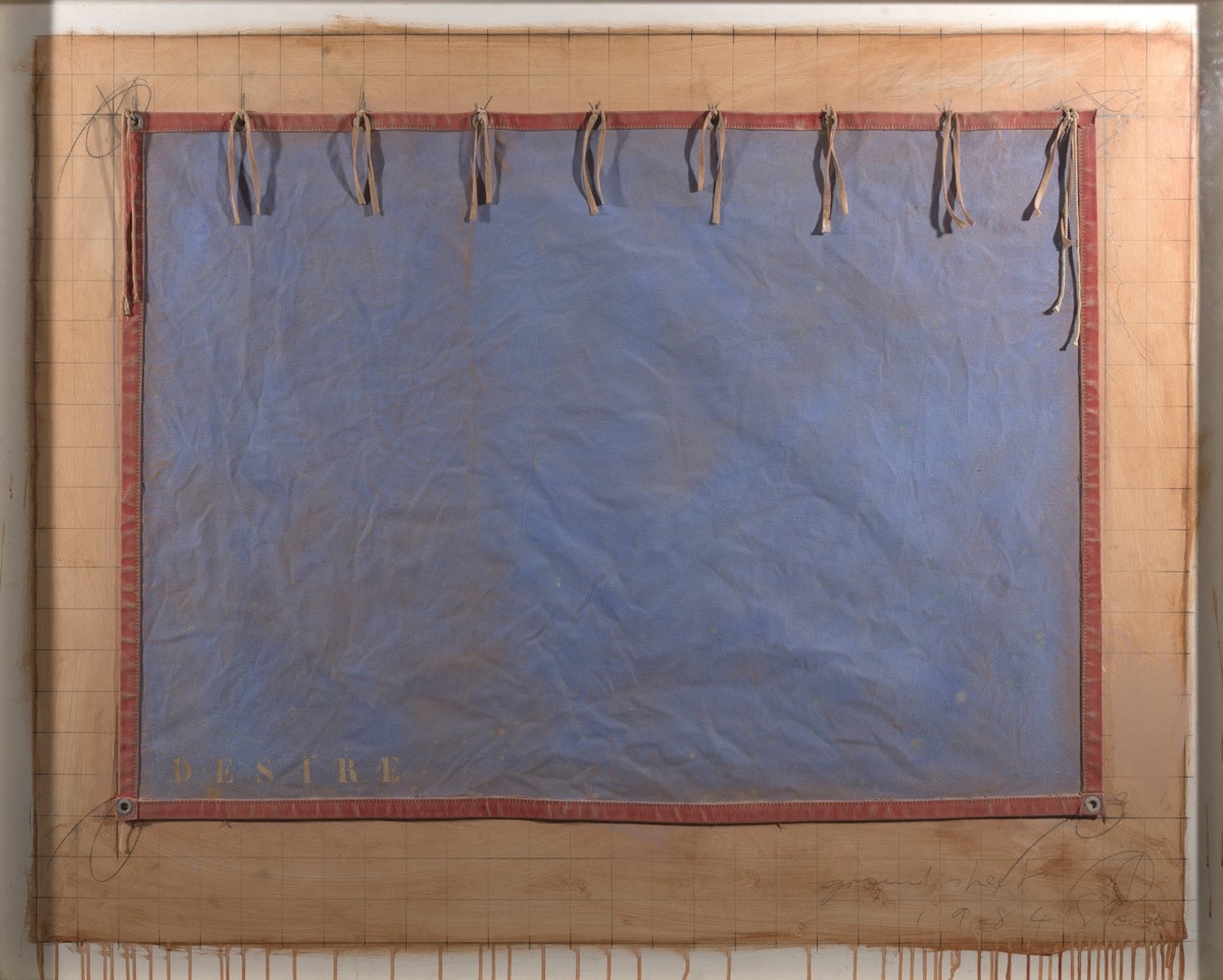 Ground Sheet 1984 by Tim Storrier
