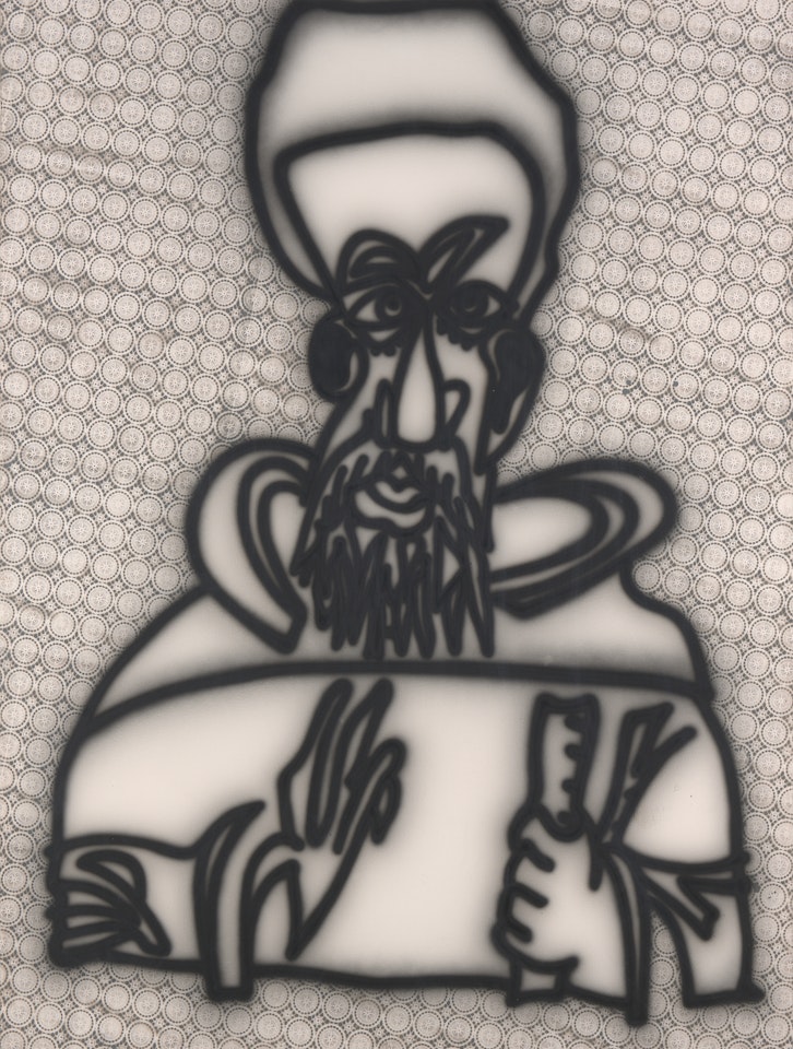 Black and White Icon by Howard Arkley