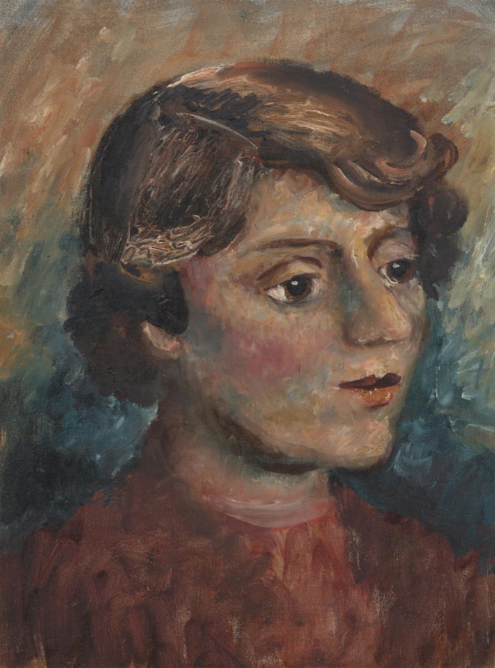 Lady in Red by John Perceval