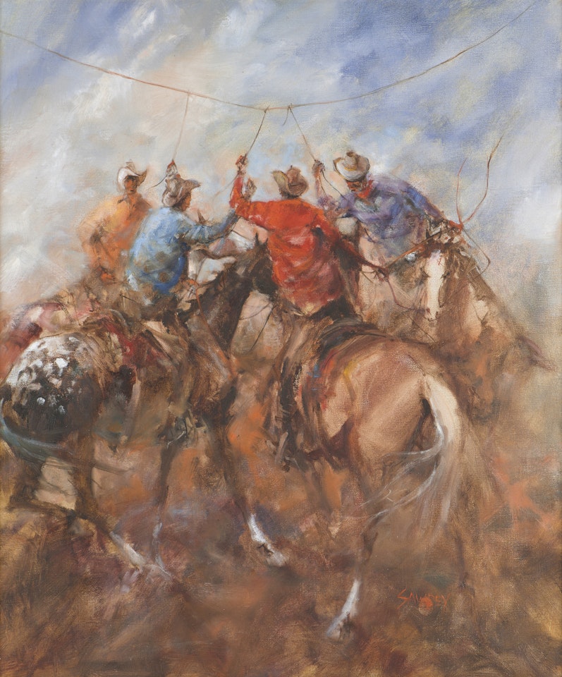The Rope Race by Hugh Sawrey