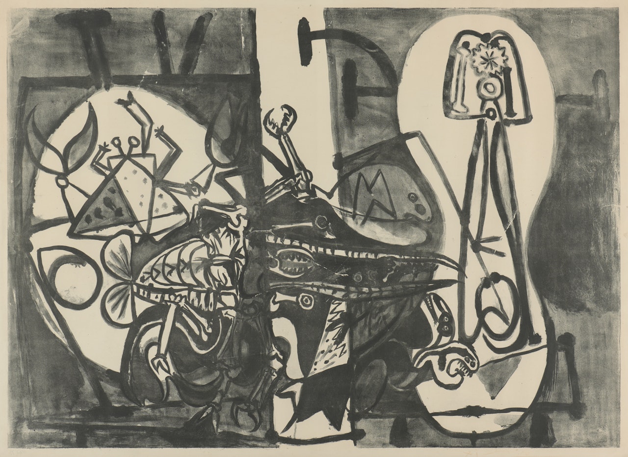 Lobsters and Fish (Homards et poissons) by Pablo Picasso