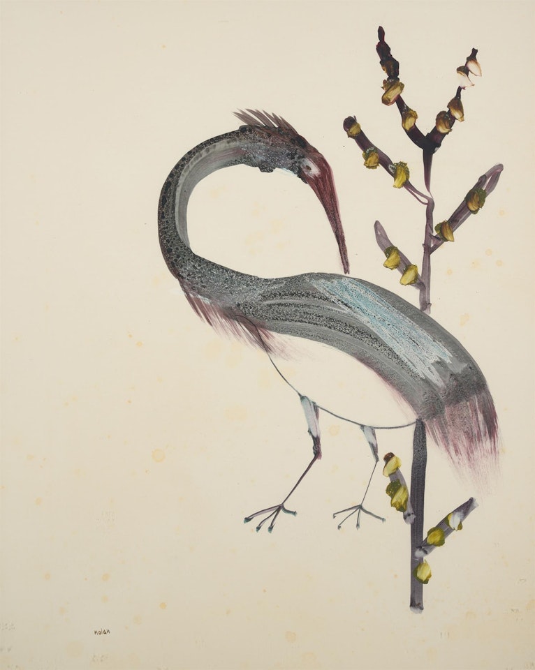 Untitled (Bird and Branch) by Sidney Nolan
