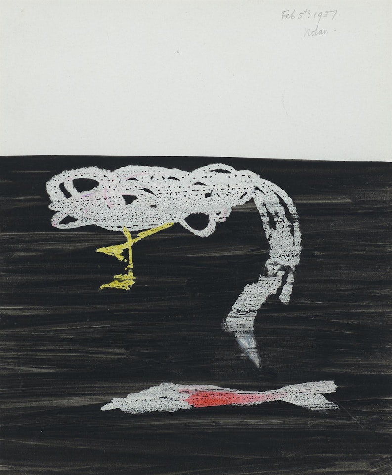 Bird and Fish, Japan by Sidney Nolan