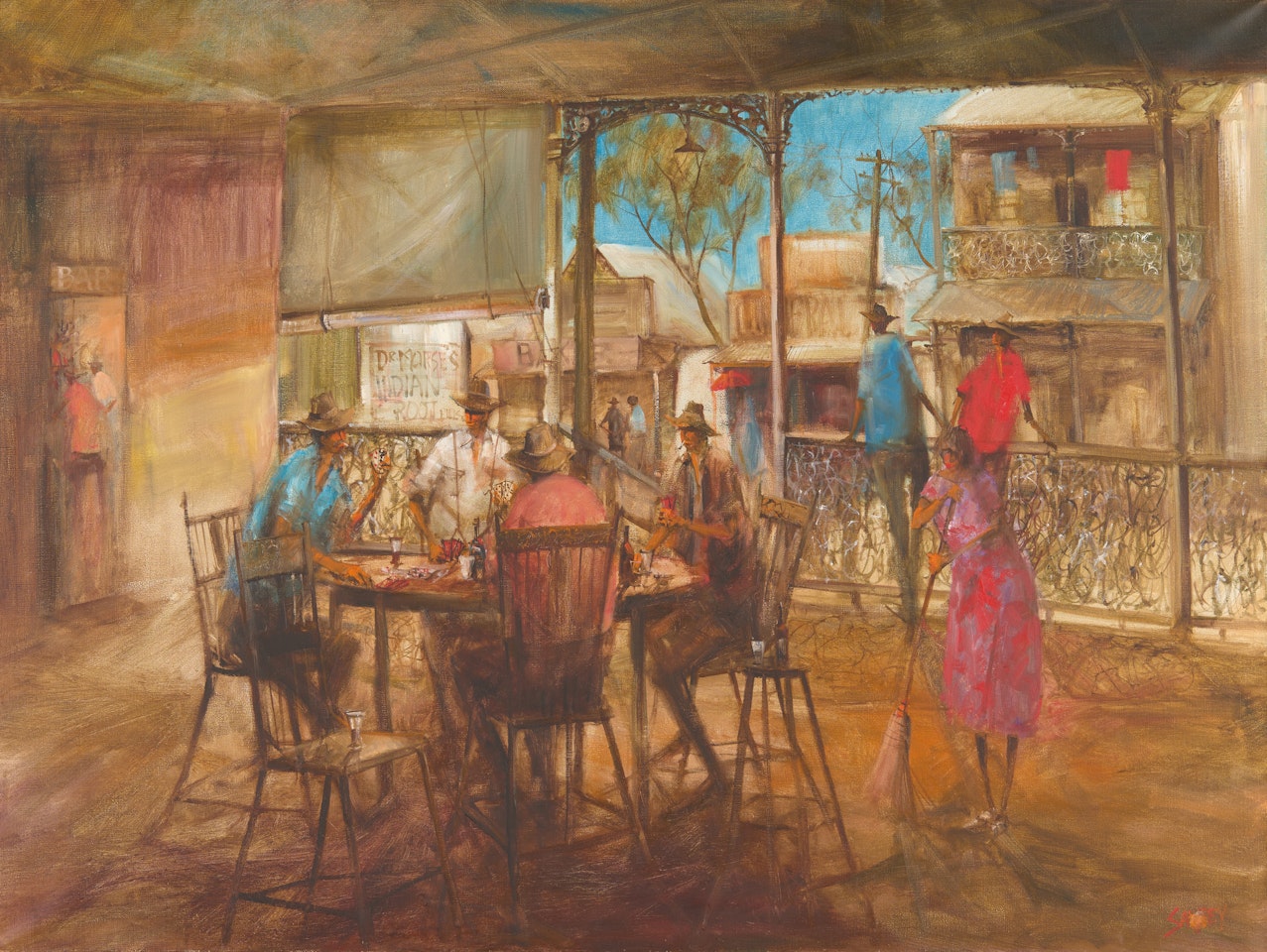 The Absent Player by Hugh Sawrey