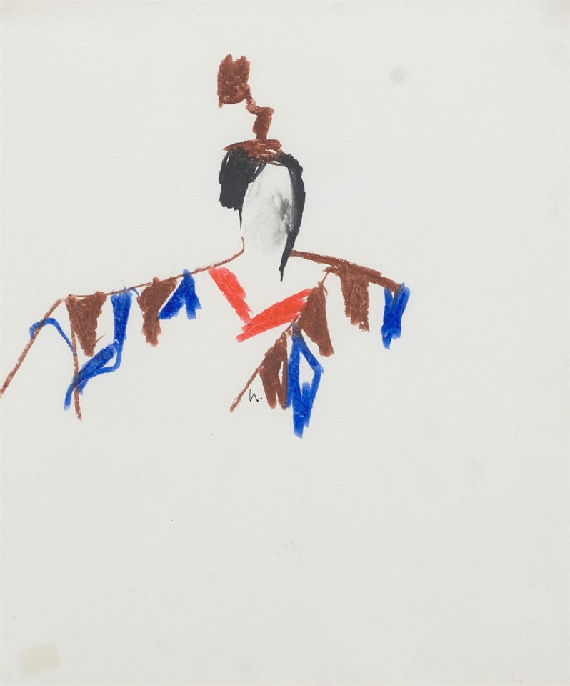 Noh Theatre, Japan by Sidney Nolan