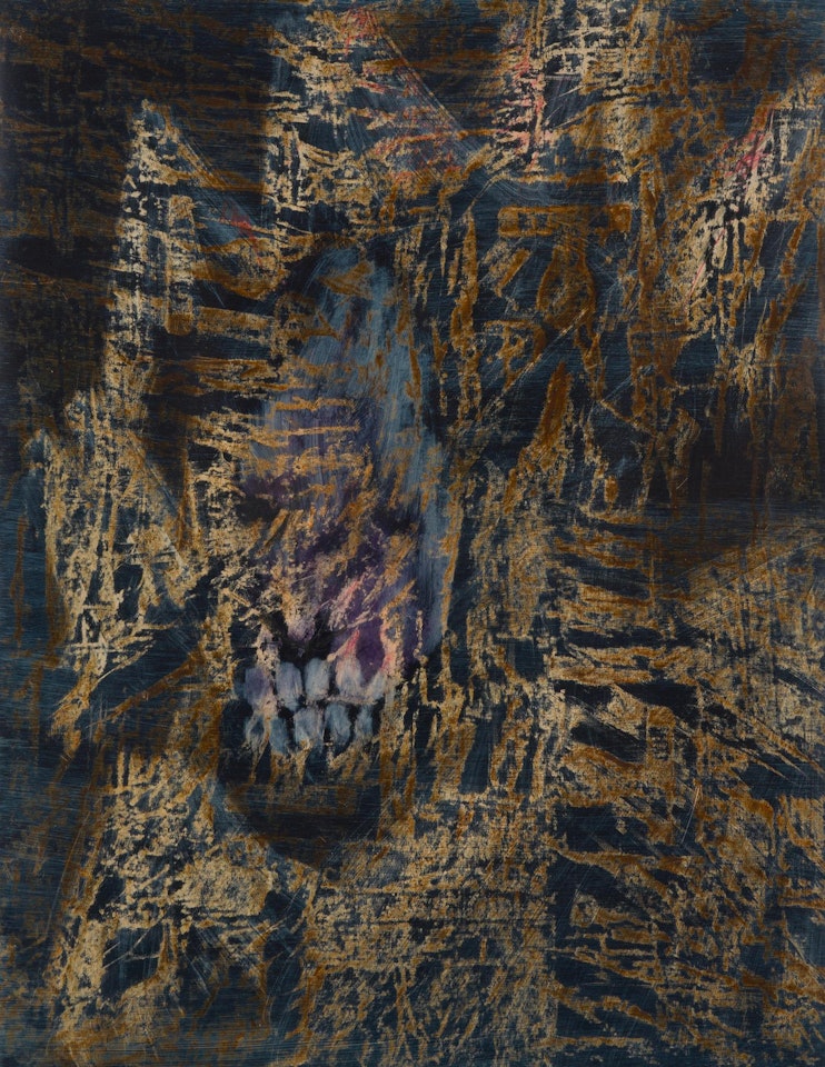 Shakespeare Sonnet No. 127 (Fairing the foul with art"s false borrowed face) by Sidney Nolan