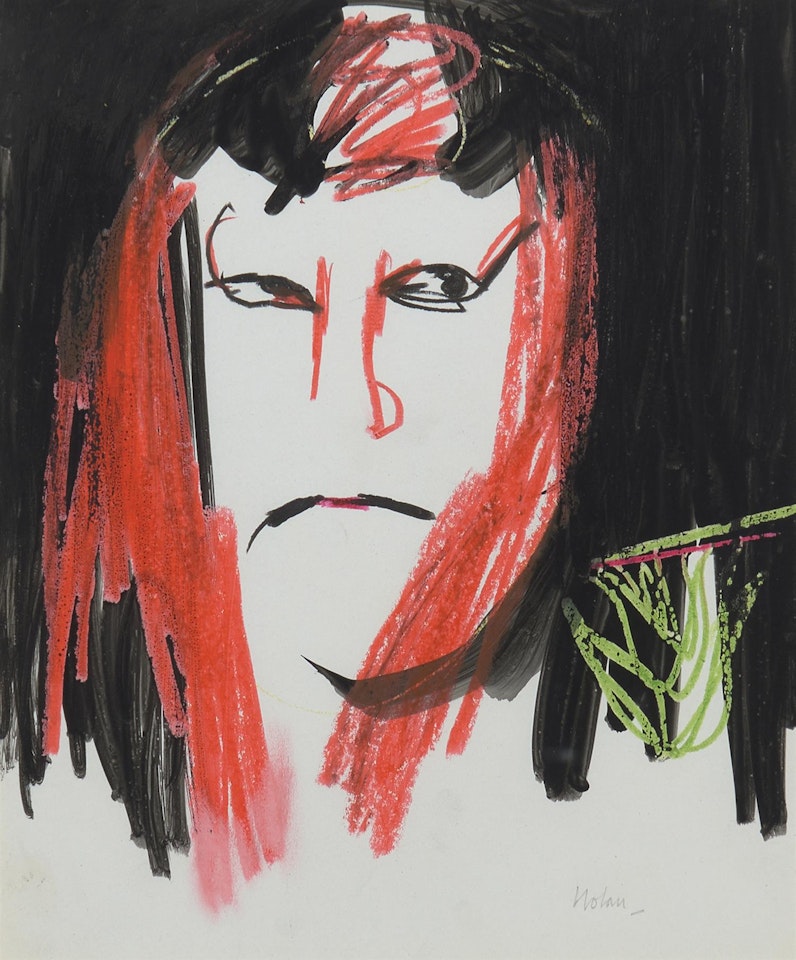 Noh Theatre, Japan by Sidney Nolan