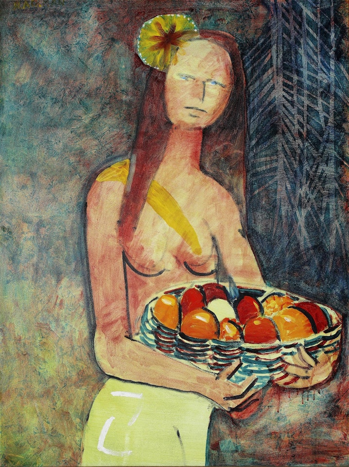The Offering by Charles Blackman