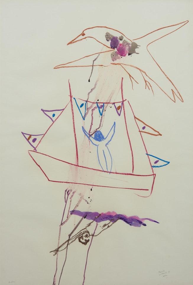 Marine 1977 by Sidney Nolan