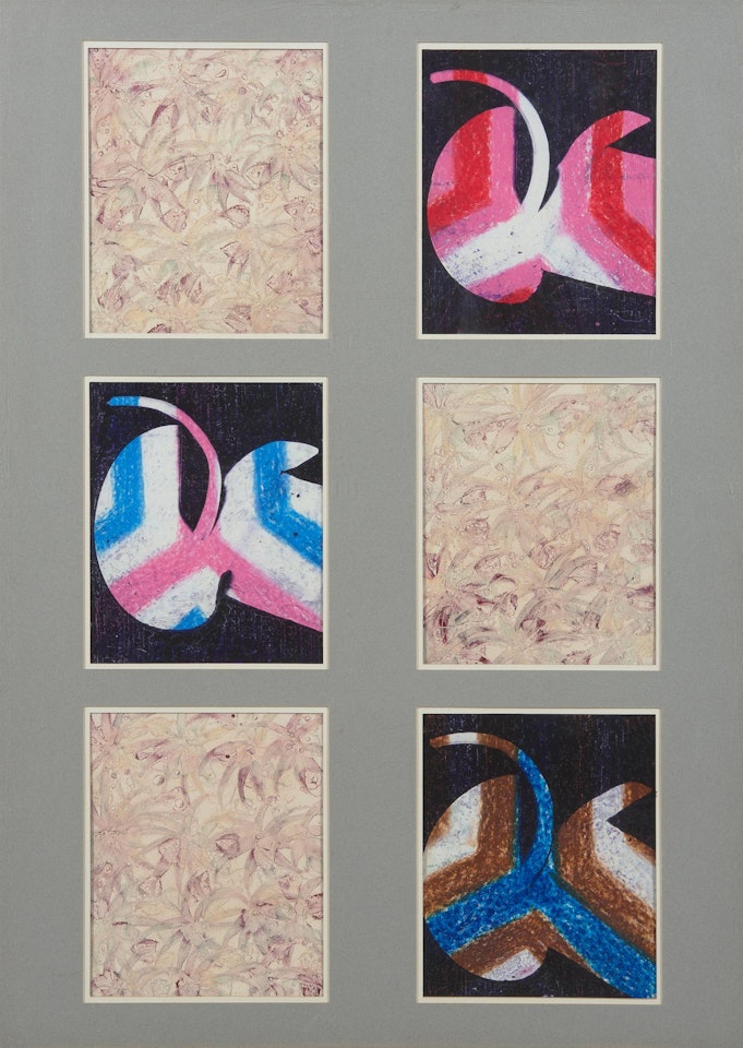 Six Studies for Snake by Sidney Nolan
