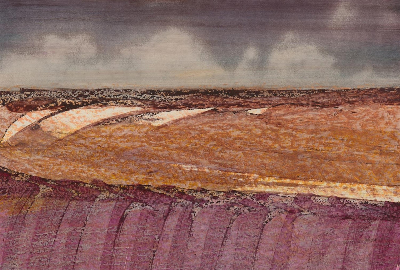 Central Australian Landscape by Sidney Nolan