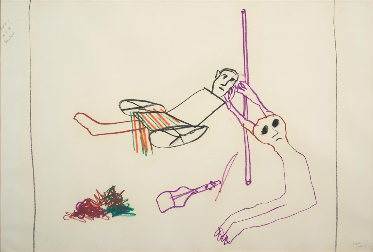 Theatre 1 A+B Beckett by Sidney Nolan