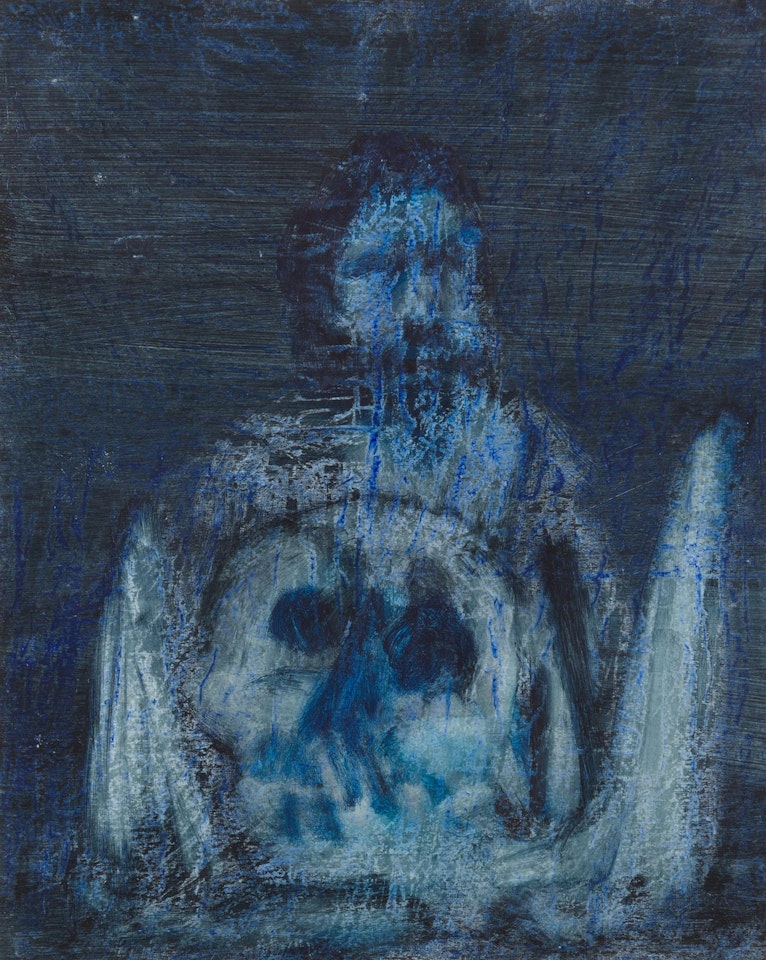 Shakespeare Sonnet no.146 (So shalt thou feed on death, that feeds on men, and death once dead, there"s no more dying then) by Sidney Nolan