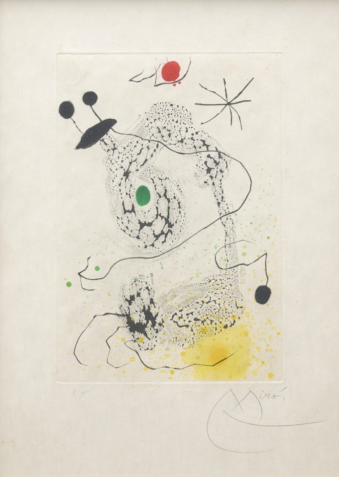 Passacaille by Joan Miró