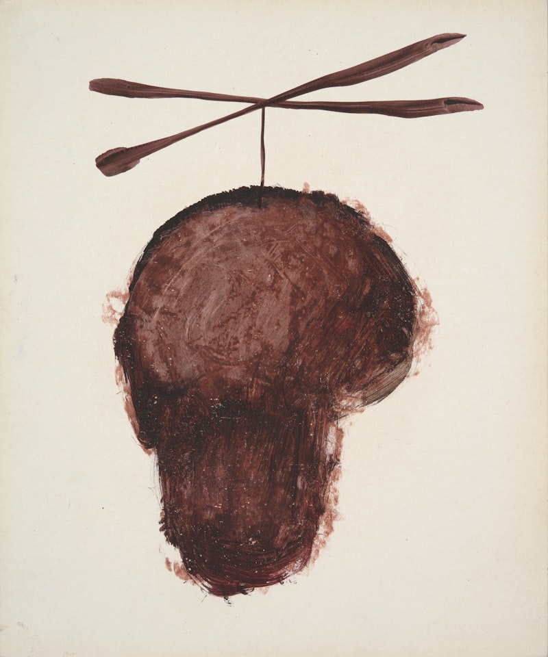 Skull Helicopter by Sidney Nolan