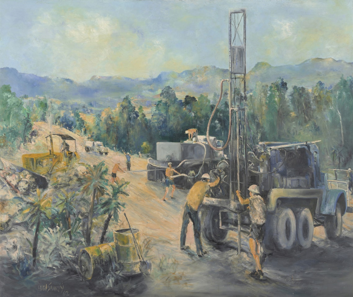 Seismic Exploration in Kogan Country by Hugh Sawrey