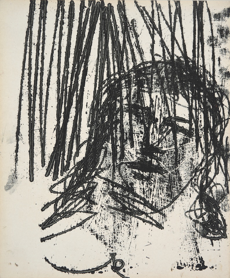 Woman (Robert Lowell) by Sidney Nolan