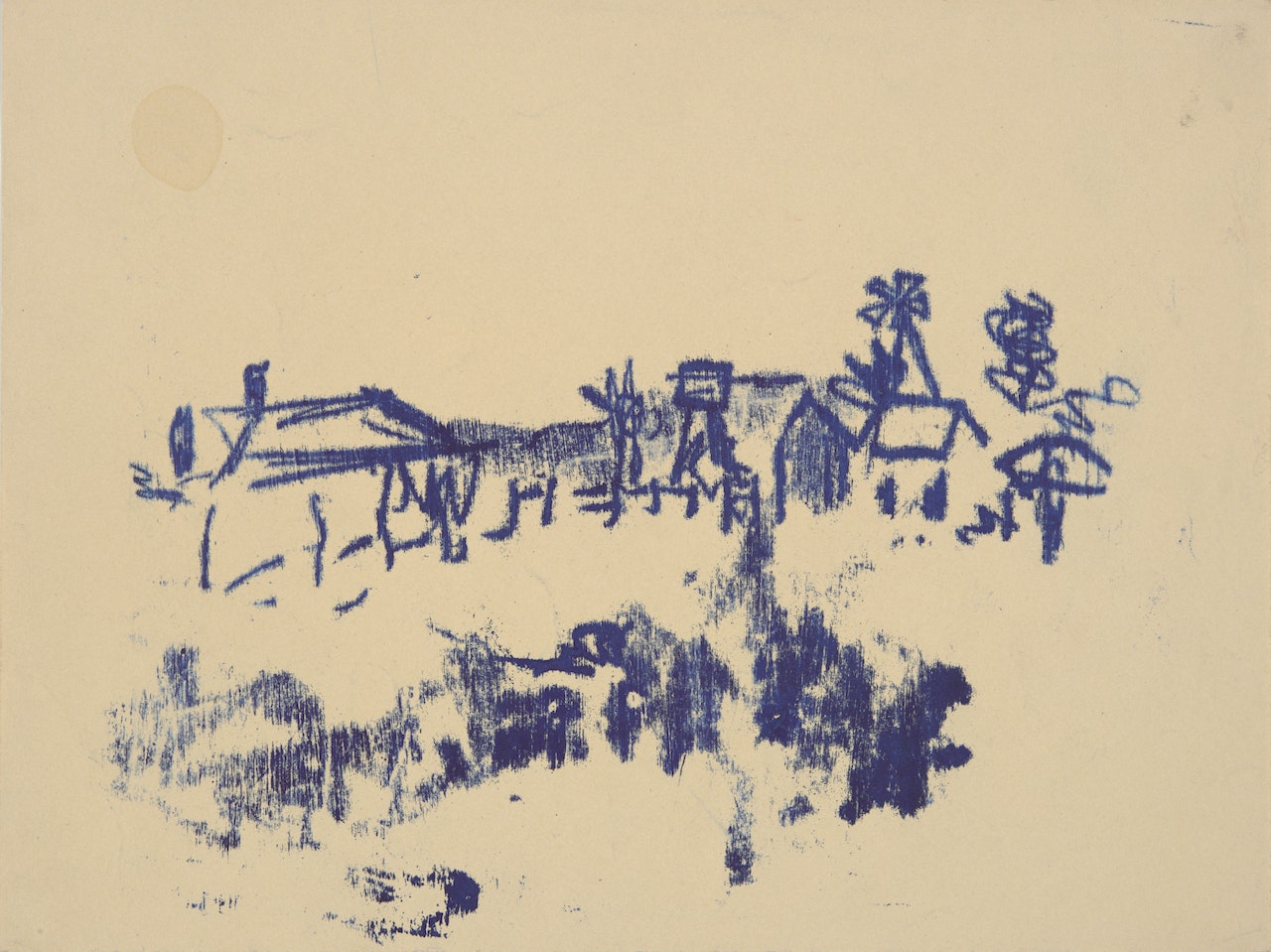 Farmhouse by Sidney Nolan