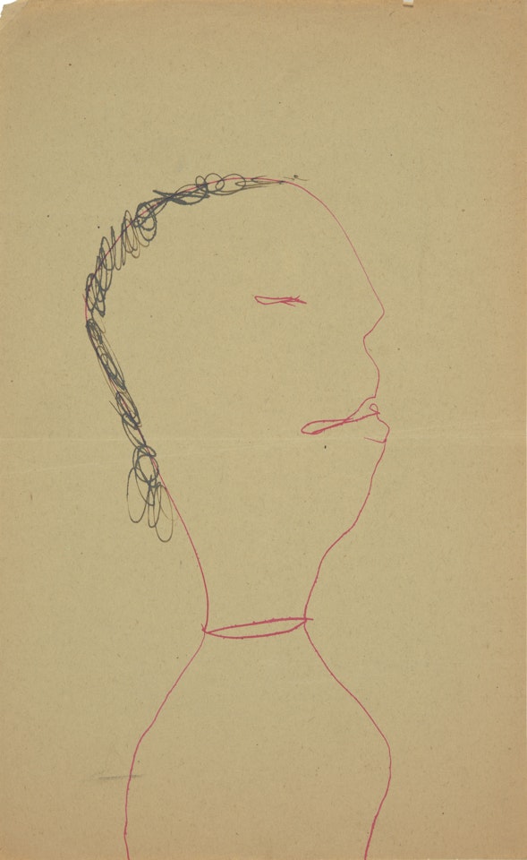 Figure in Profile by Sidney Nolan