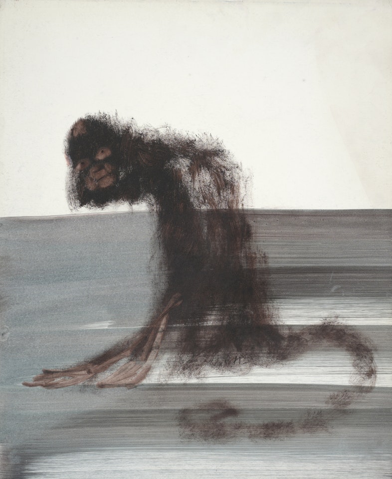 Seated Monkey by Sidney Nolan