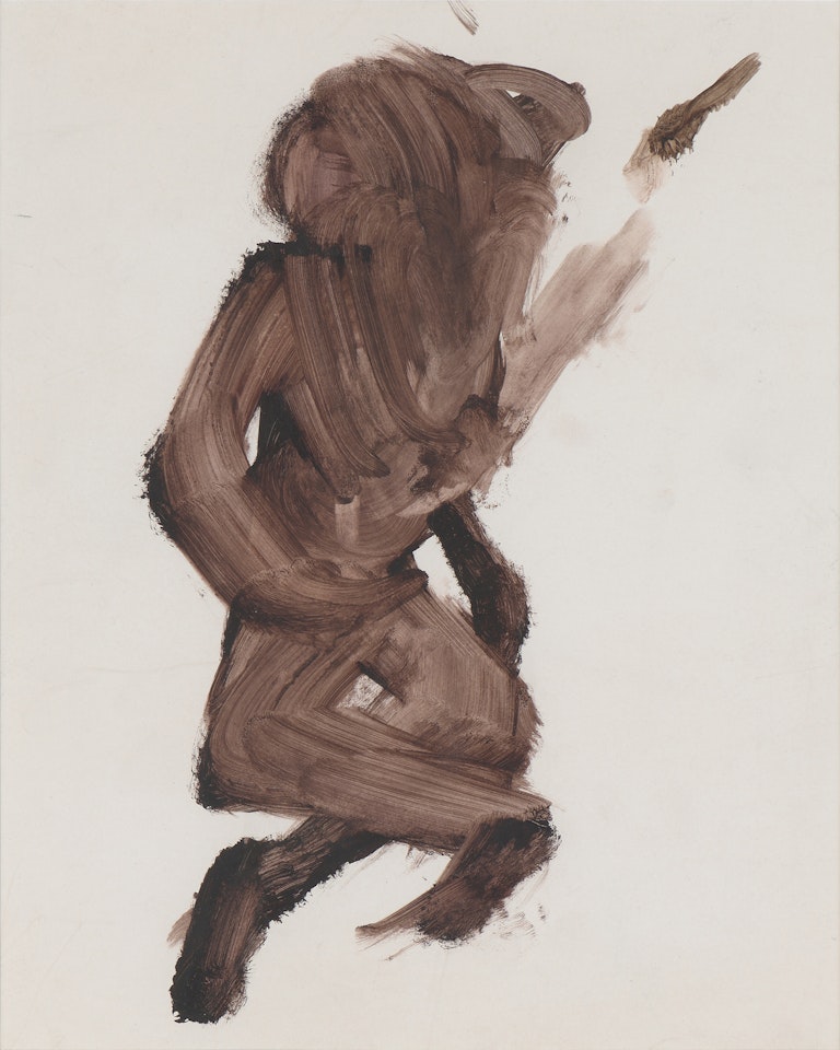 Bushranger Firing a Pistol by Sidney Nolan