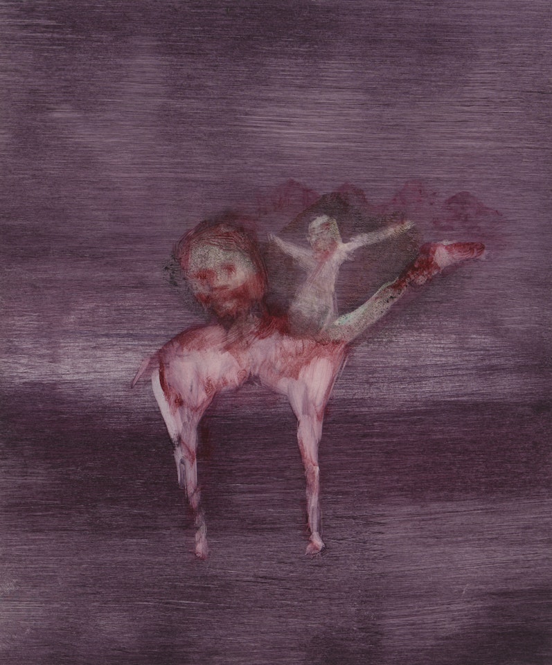 Explorers and Camel 1965 by Sidney Nolan