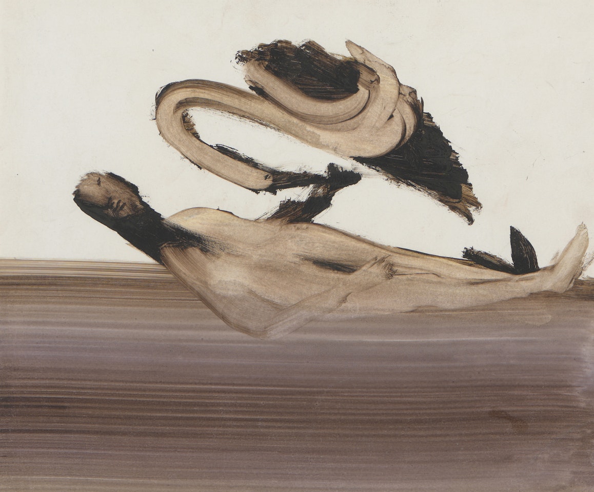 Leda and Swan by Sidney Nolan