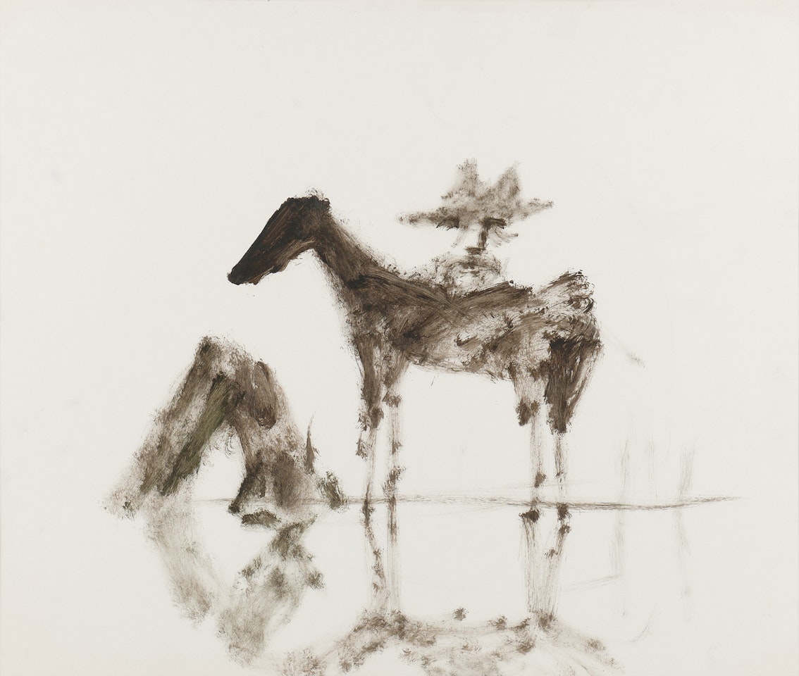 Man and Horse by Sidney Nolan