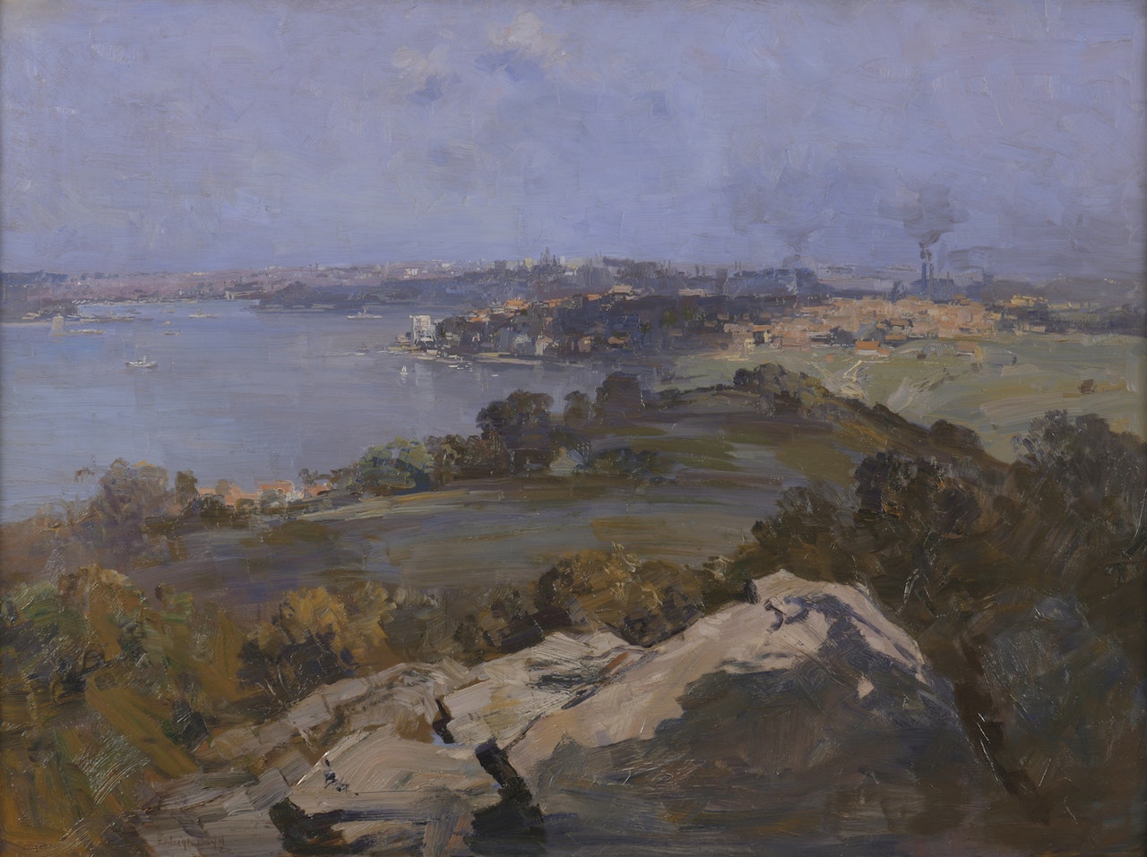 Sydney Harbour 1922 by Theodore Penleigh Boyd