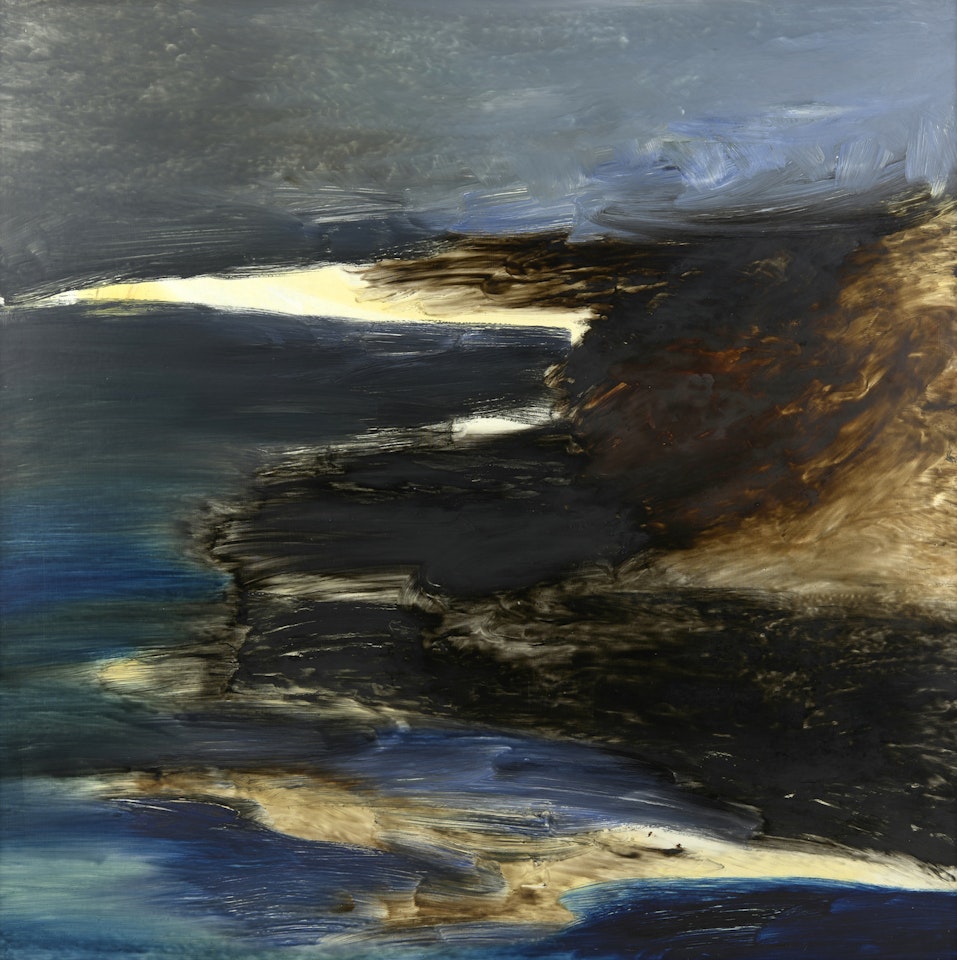 Antarctic Coastline 1964 by Sidney Nolan