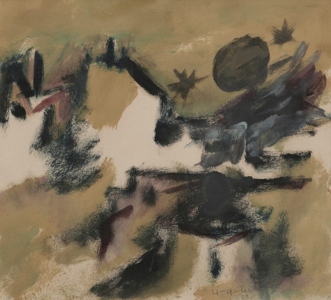 Wimmera Landscape by Sidney Nolan