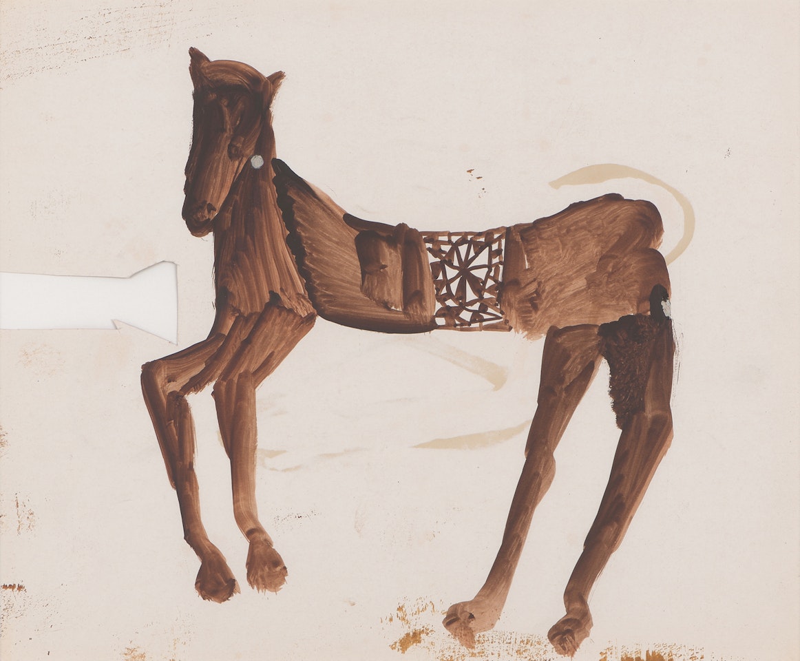 Horse, Greece by Sidney Nolan