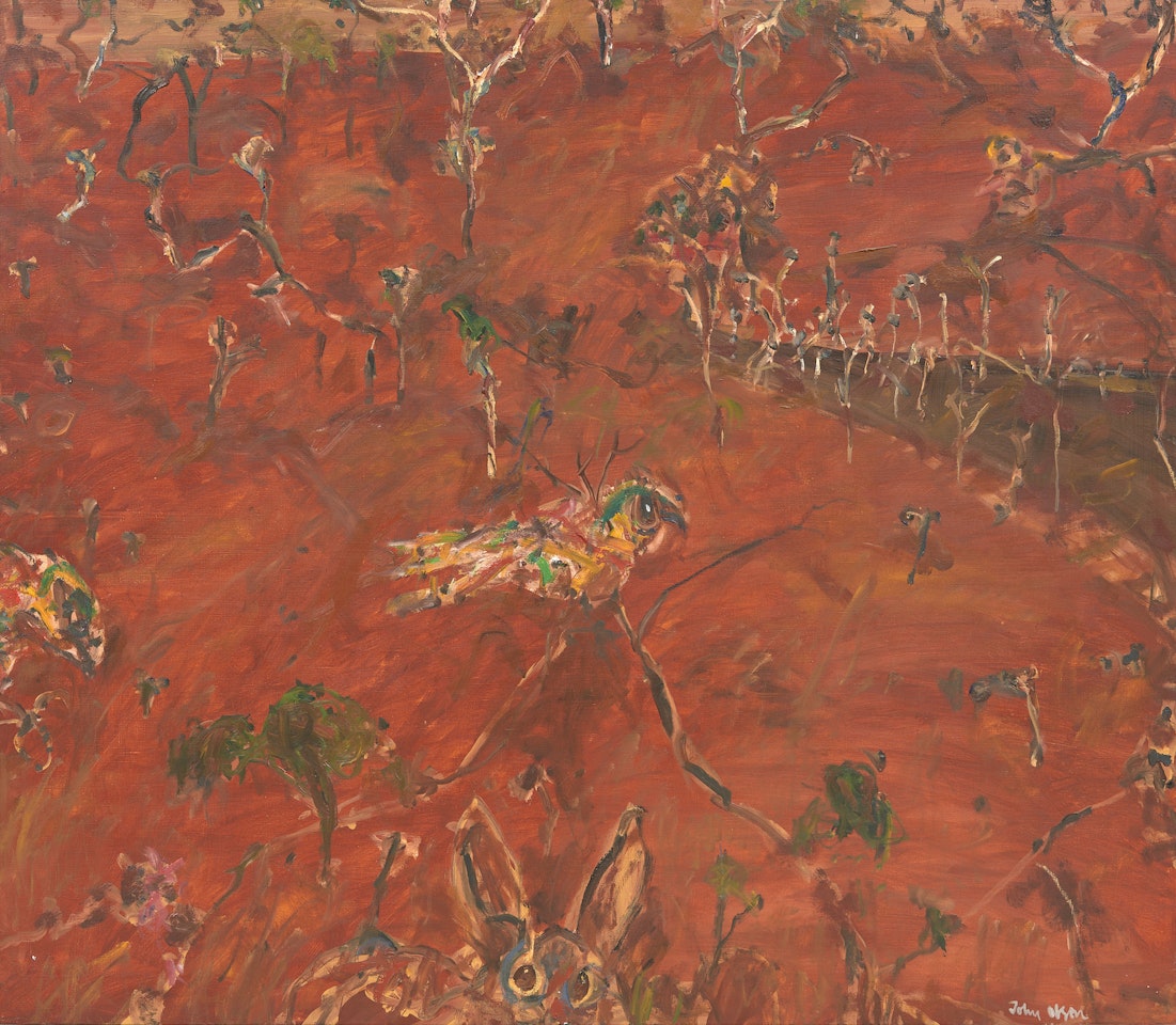 Rabbit Warren - Rydal by John Olsen