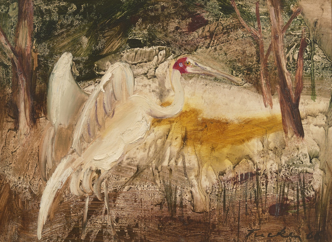 Brolga 1966 by Albert Tucker