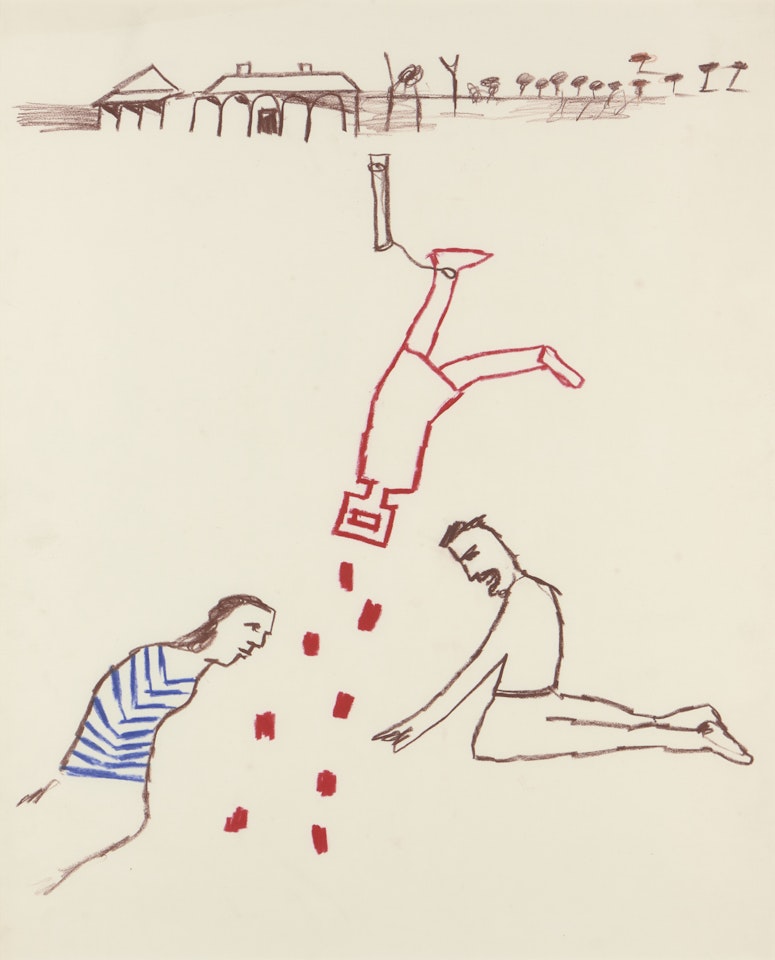 Ned Kelly - Jerilderie Letter by Sidney Nolan