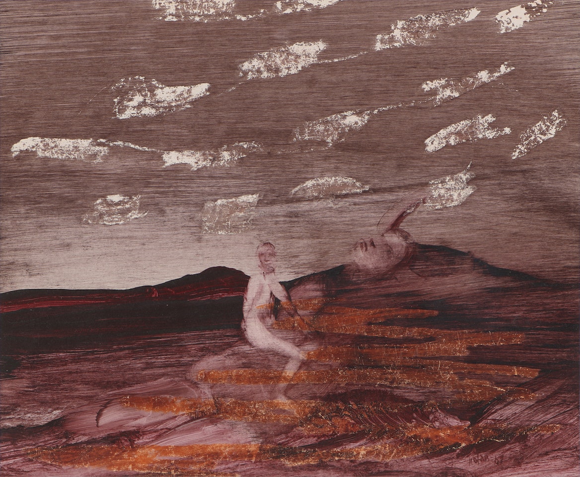 Io from Robert Lowell"s "Prometheus" by Sidney Nolan