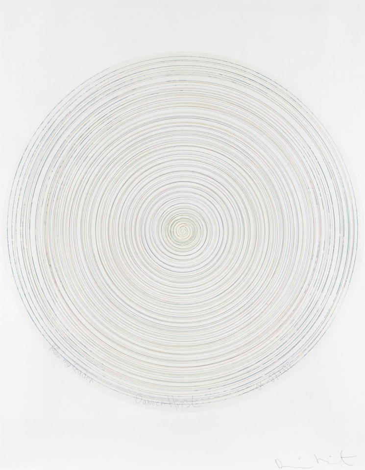 Follow My Leader 2002 (In a Spin, the Action of the World on Things, Vol. II) by Damien Hirst