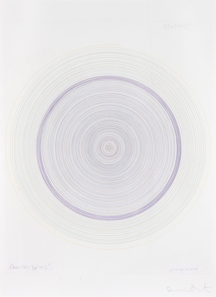 (In a Spin, the Action of the World on Things, Vol. II) by Damien Hirst