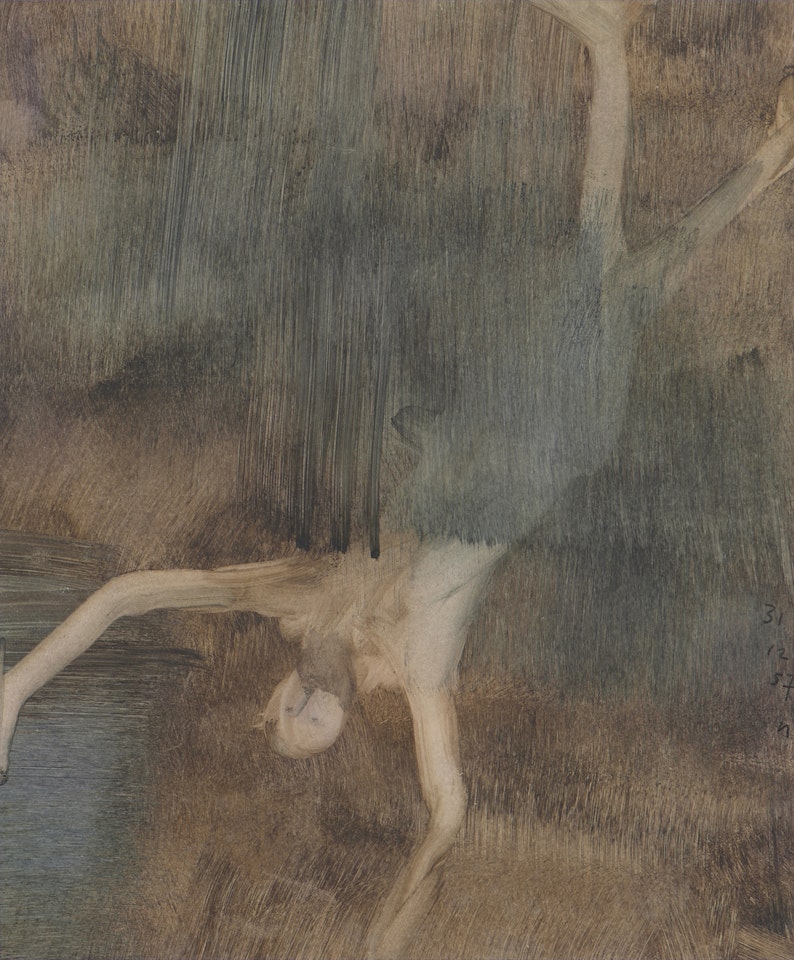 Diving Soldier, Gallipoli by Sidney Nolan